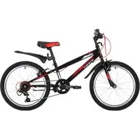 Детский велосипед Novatrack Racer 20 20SH6V.RACER.BK20 (черный/красный, 2020) 2