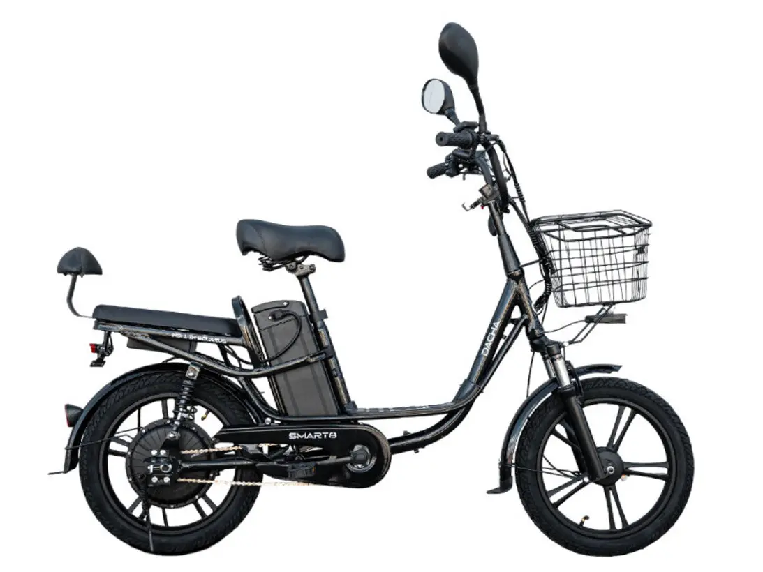 Электровелосипед Smart8 Dacha черный 1