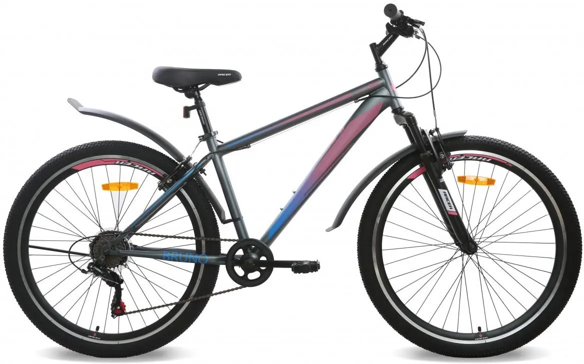 Racer Bruno 26 темно-серый/синий 1