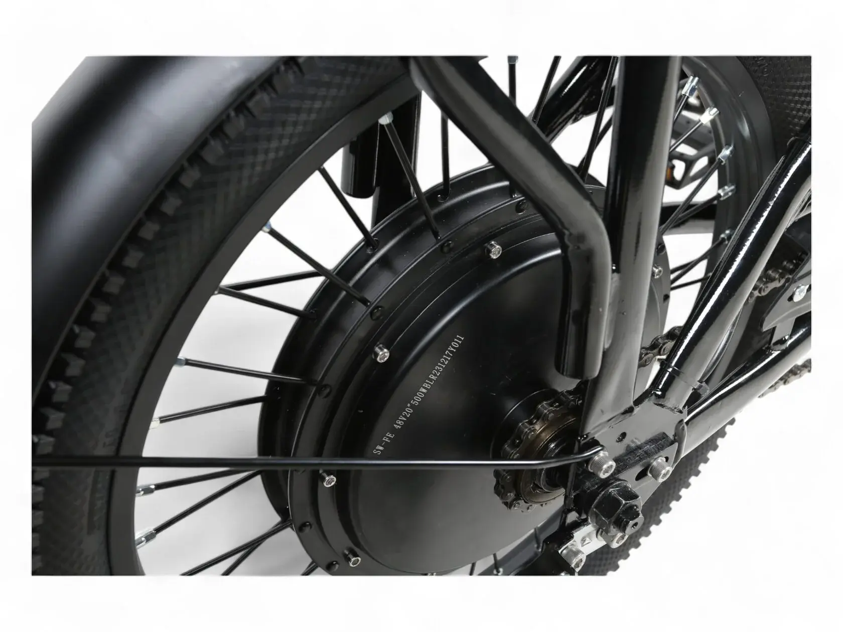 Электровелосипед SameBike RX-500 Черный 1