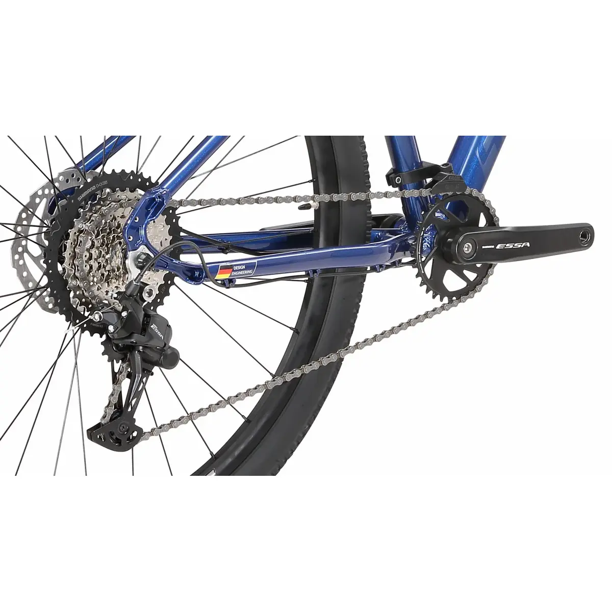 Велосипед SILVERBACK SE:SERIES 8 27 GLOSS BLUE CRUSH METALLIC/MATT BLUE L(460mm) 2026 2