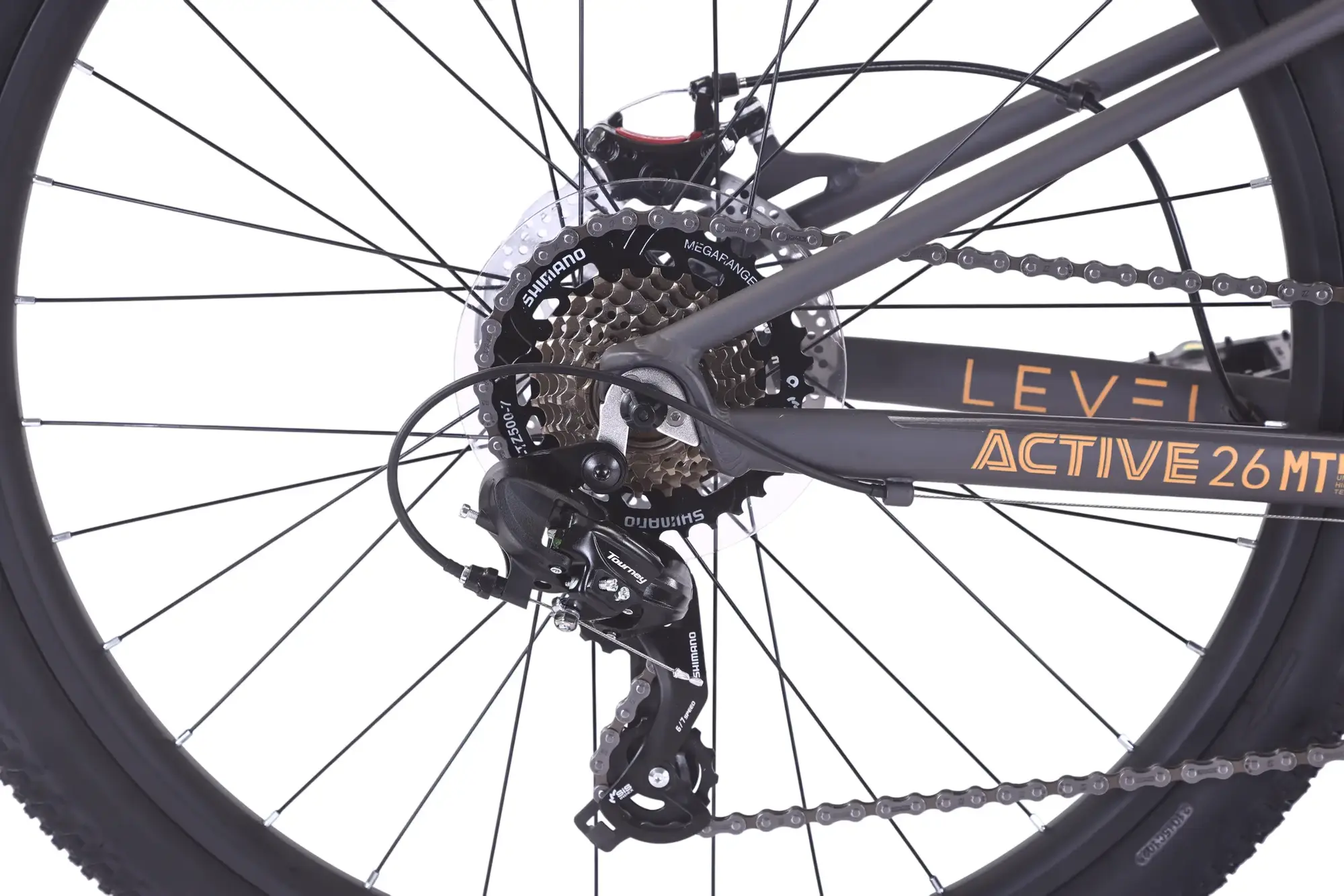 Велосипед Level Active 26 серый матовый 1