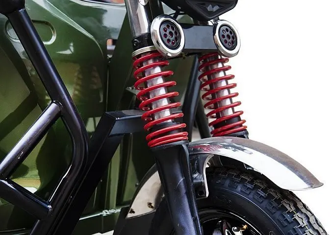 Грузовой электротрицикл Rutrike D4 NEXT 1800 60V1200W Зеленый 1
