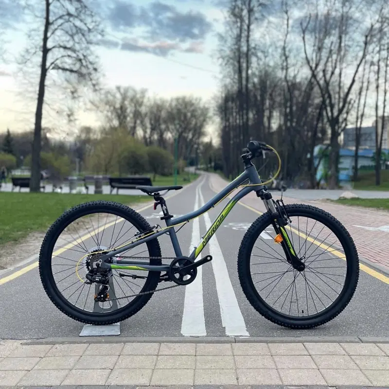 Merida Matts J24 Eco MattCoolGrey/GreenYellow 1