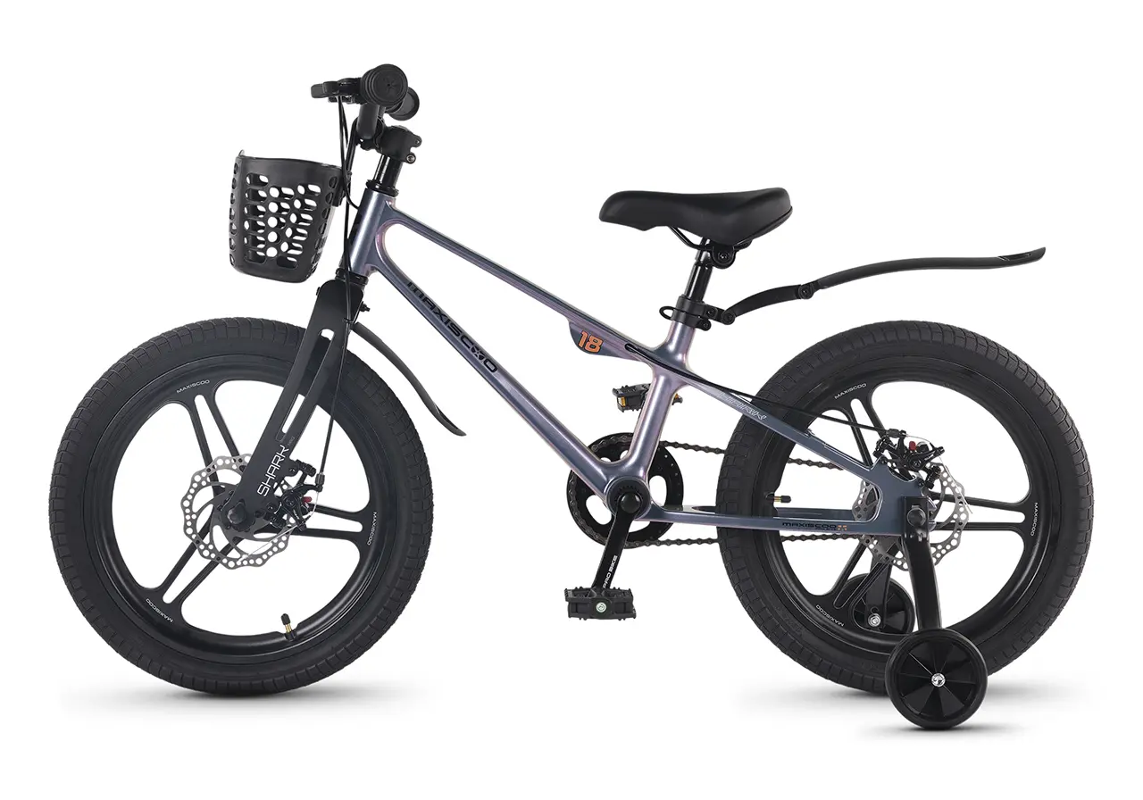 Детский велосипед Maxiscoo Shark Pro 18 2026 / MSC-SH1853P хамелеон 1