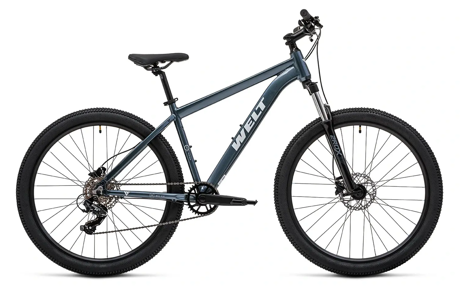 Велосипед Welt Storm 27.5 HD L 2025 (голубой/серый) 1