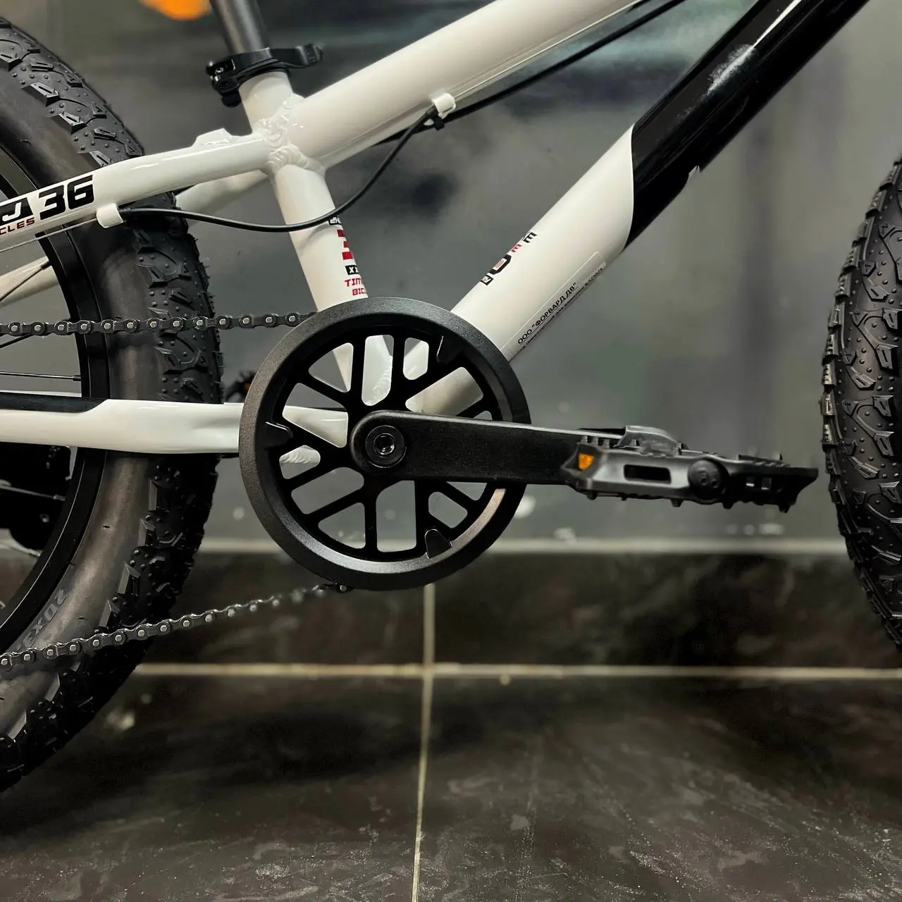 Детский велосипед Timetry TT290 20 черный-белый 2