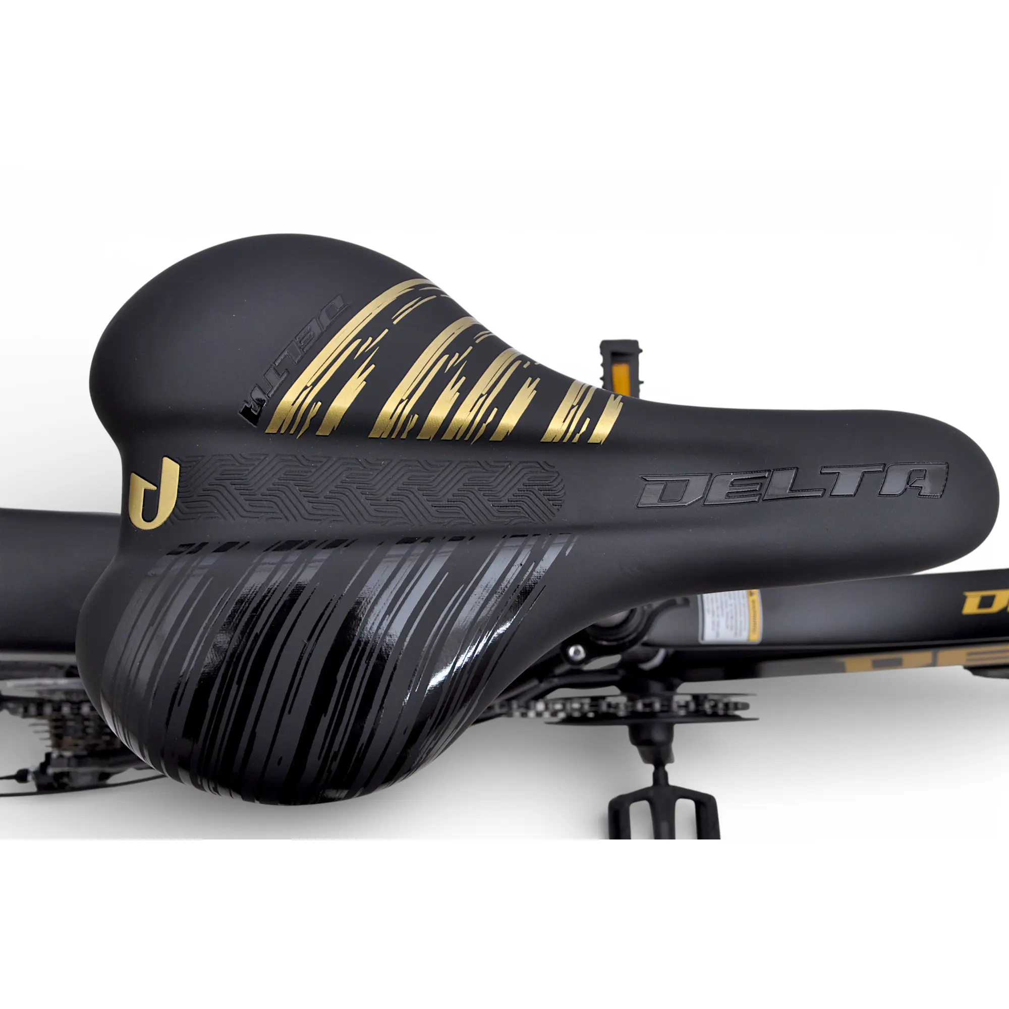 Велосипед Delta Flex Pro 24 чёрно-золотой 1