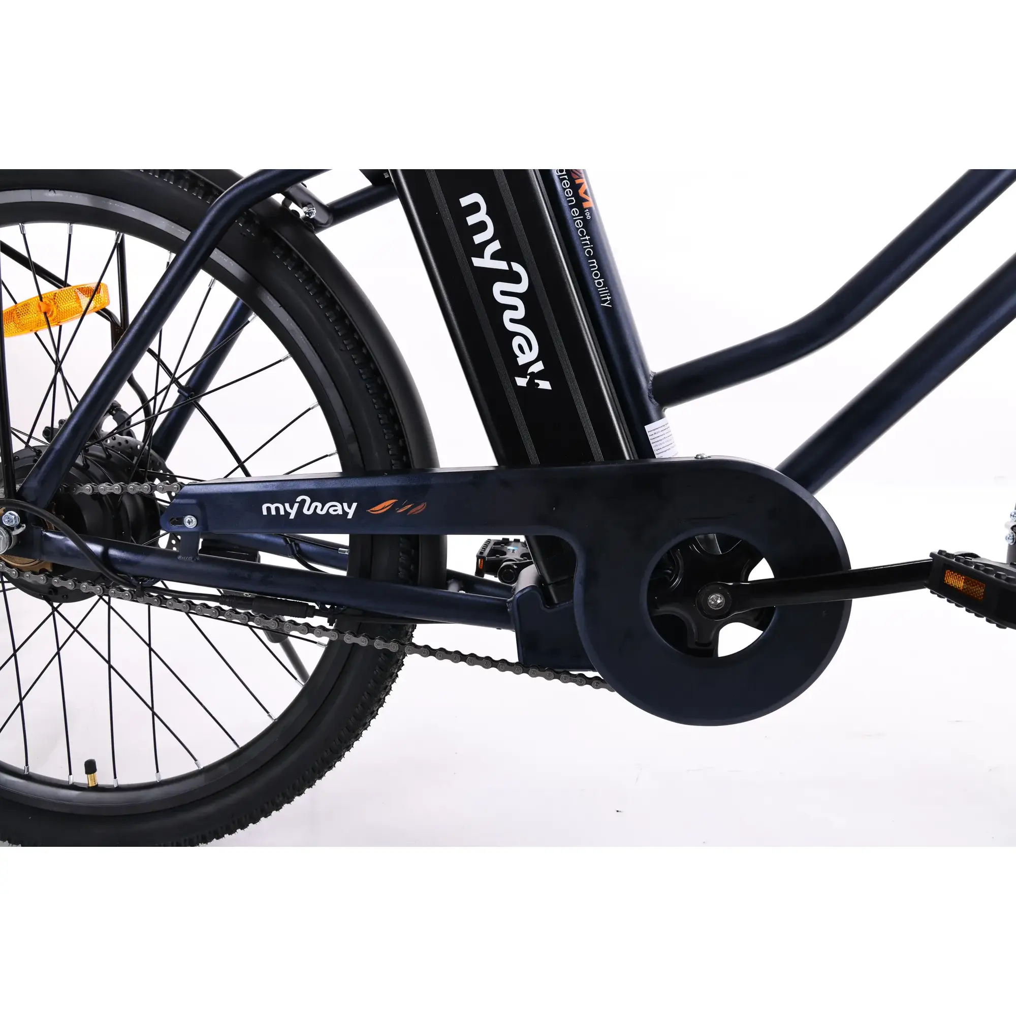 Электровелосипед MyWay Road 350 Max 26 индиго матовый 1