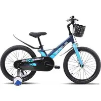 Детский велосипед Stels Flash KR 18 2024 (темно-синий) 1
