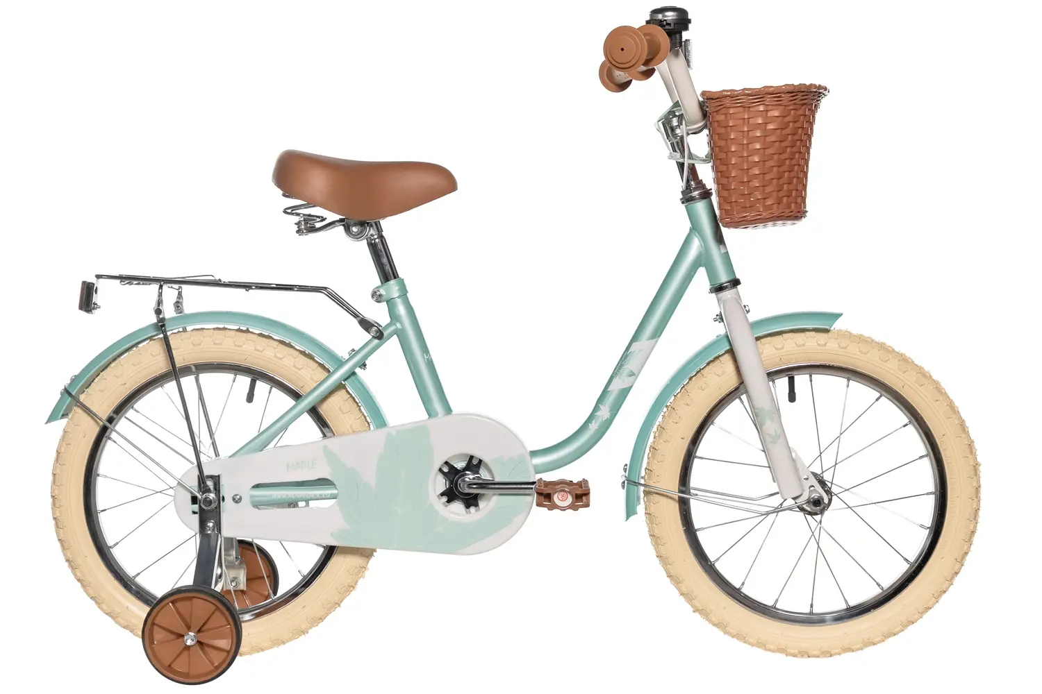 Детский велосипед Novatrack Maple 16 светло бирюзовый 1