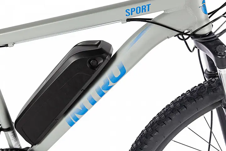 Велогибрид INTRO Sport Серо-синий 1