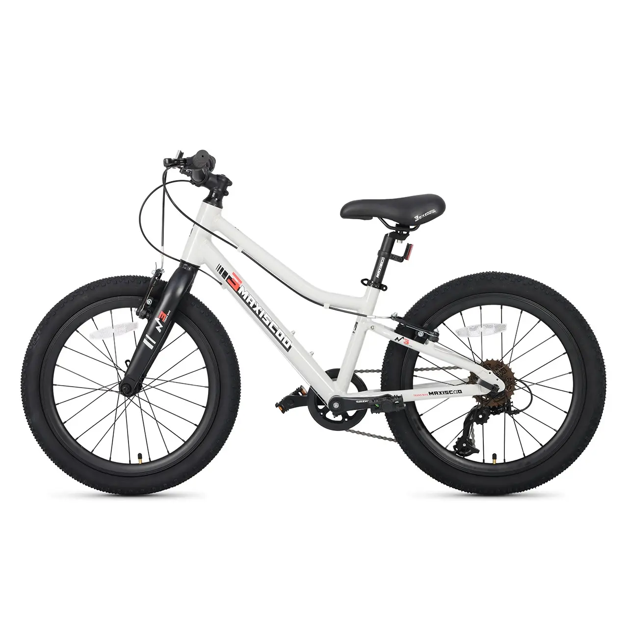 Велосипед детский Maxiscoo 3BIKE 20 L Серый (2025) 1