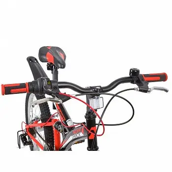 Детский велосипед Novatrack Dart 20 20SS6V.DART.BK20 (черный/красный, 2020) 1