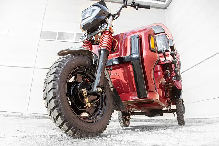 Грузовой электротрицикл Rutrike Антей Pro 1500 60V1200W темно-синий матовый 1