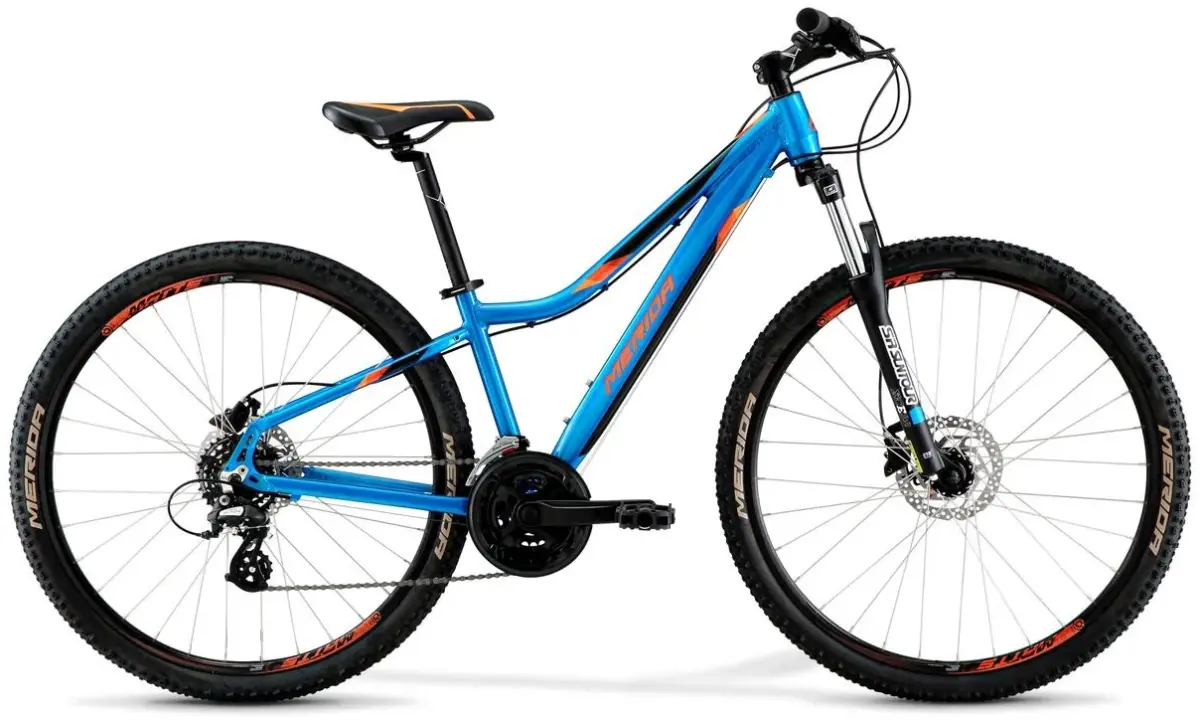 Merida Matts 7.10 D голубой/черный/оранжевый 1