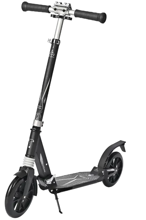 Двухколесный подростковый самокат Tech Team City Scooter 2024 (серый) 1