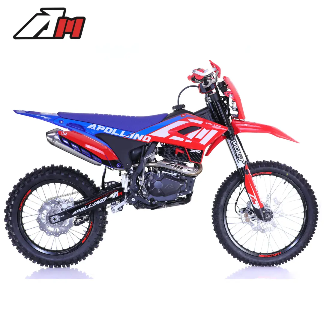 Мотоцикл Apollino Enduro AM 300 21/18 (красный/синий) 1
