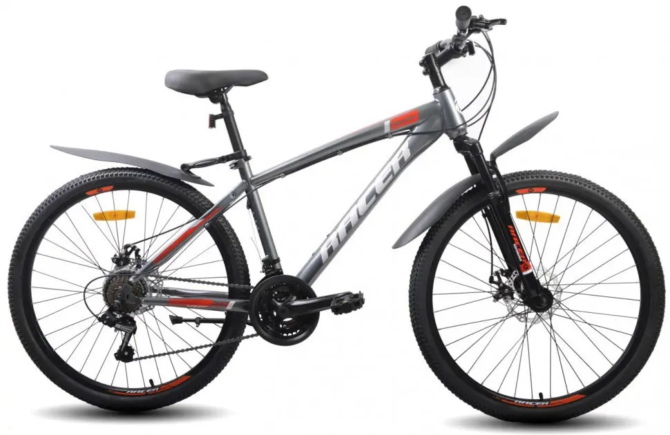 Racer Boxfer 26 серо-красный 1