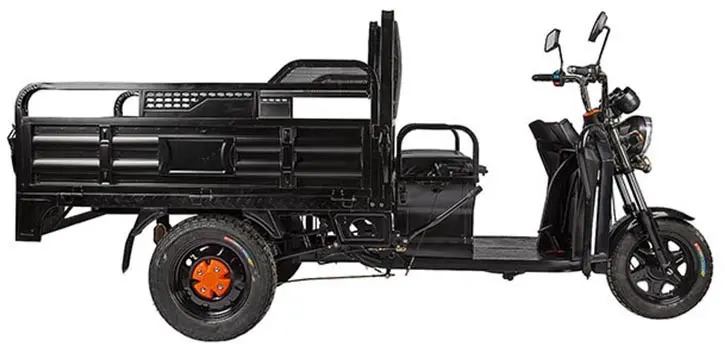 Грузовой электротрицикл Rutrike D4 1800 60V1200W черный 1