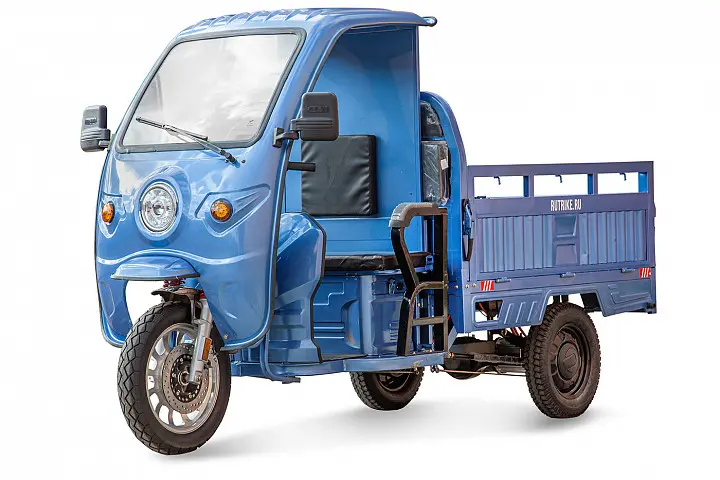 Грузовой электротрицикл Rutrike Гермес Pro 1500 72V1500W	темно-зеленый 1