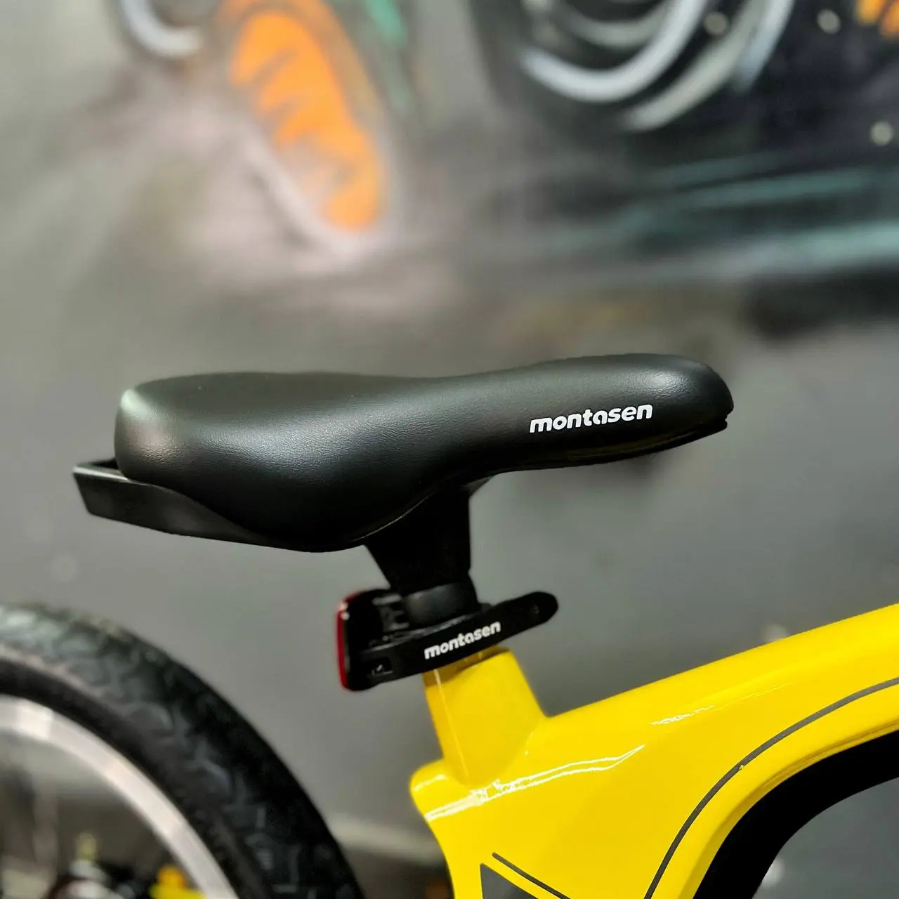 Детский велосипед Montasen M-F800 16 желтый 2