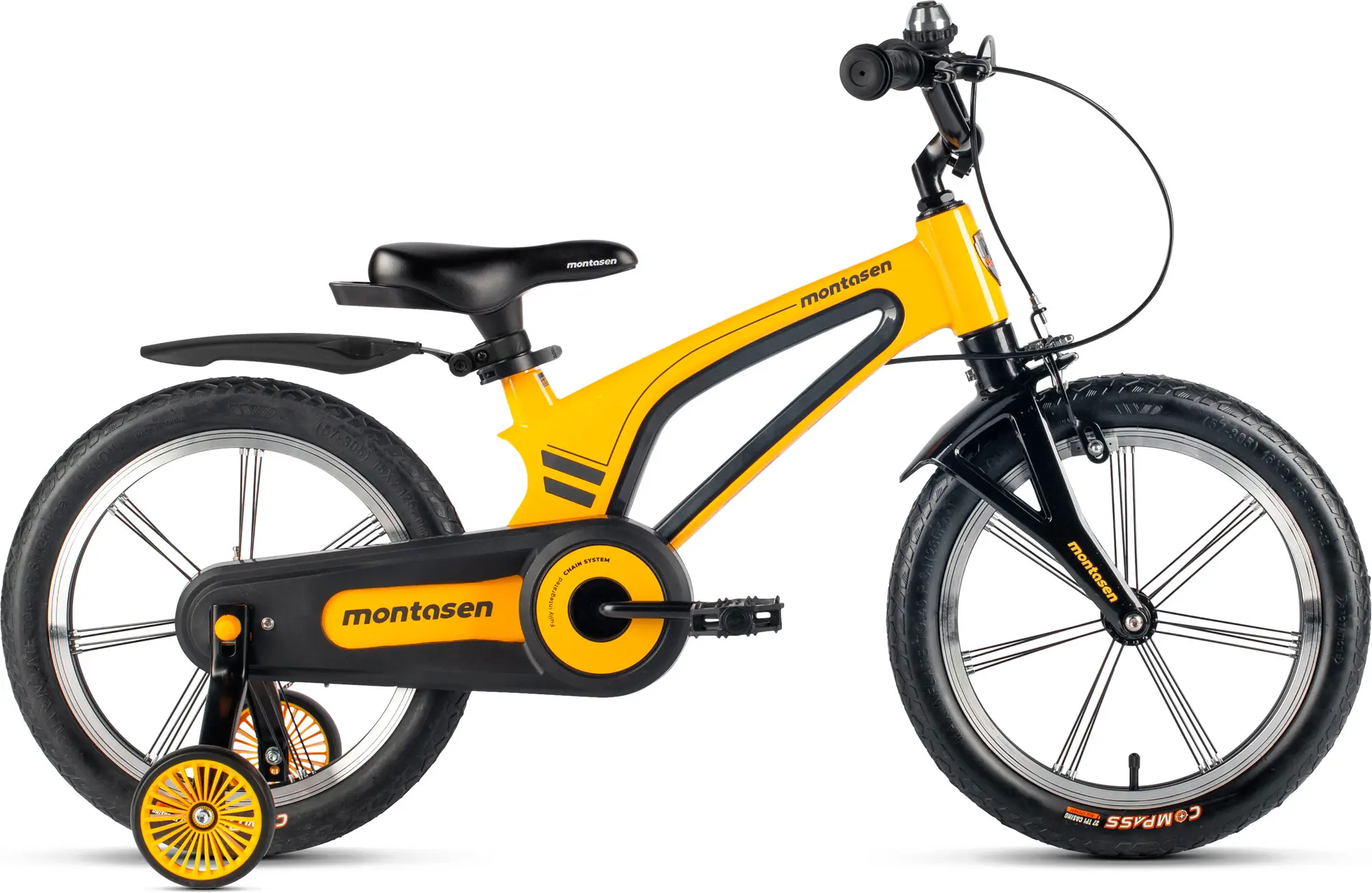 Детский велосипед Montasen M-F800 16 желтый 1