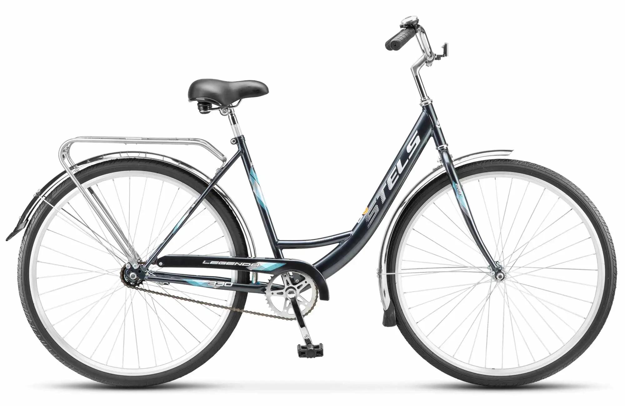 Электровелосипед Stels Старт 350w ( на базе Stels Legenda 330) черный, темно-серый, синий, зеленый 1
