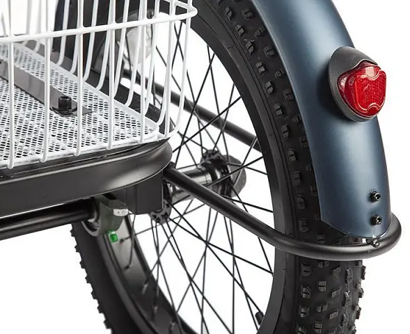 Трицикл Eltreco Porter Fat 500 UP! Серебристый 1