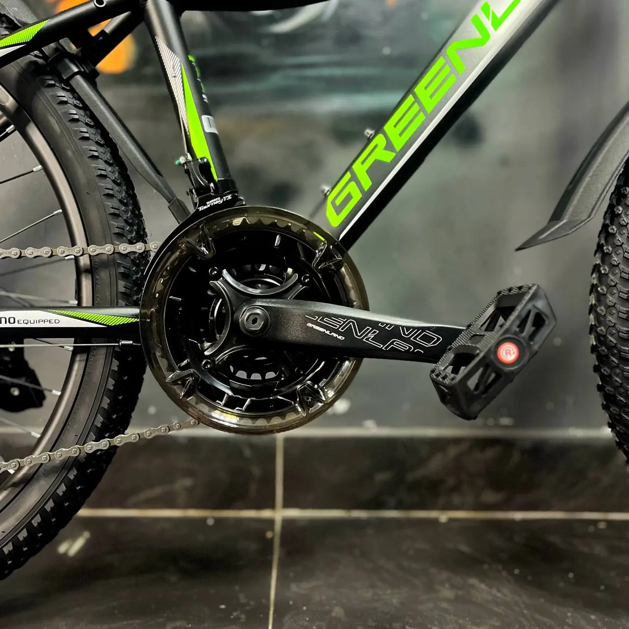 Велосипед Greenland Demetra 24 2.0 черный 2