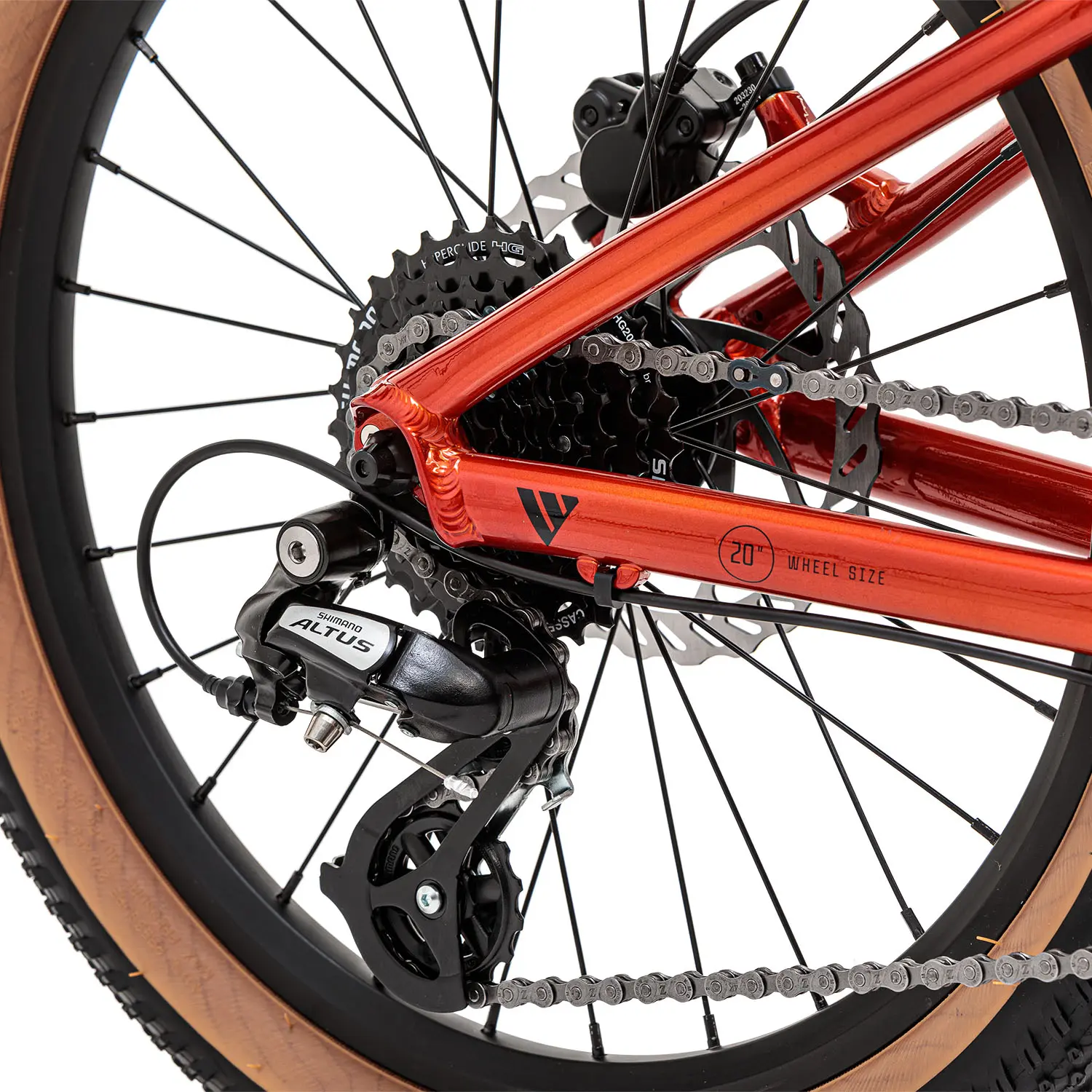 Детский велосипед Welt Moovix 3.0 20 HD Electric Copper 1