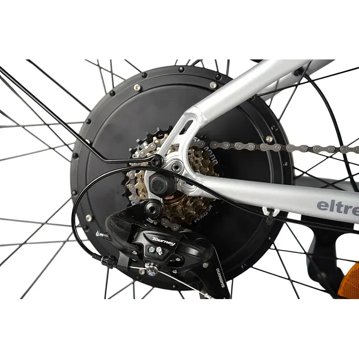 Электровелосипед Eltreco BigCat Next	Зеленый матовый-3177 1