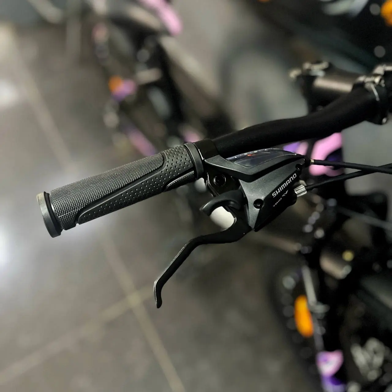 Велосипед Greenway 4930M 24 черный-фиолетовый 1