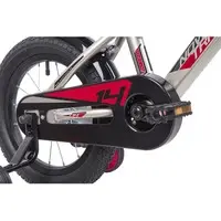 Детский велосипед Novatrack Lumen 14 (серебристый/красный, 2019) 1