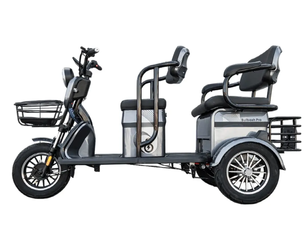 Электротрицикл Smart8 BULBASH PRO S Черный 1