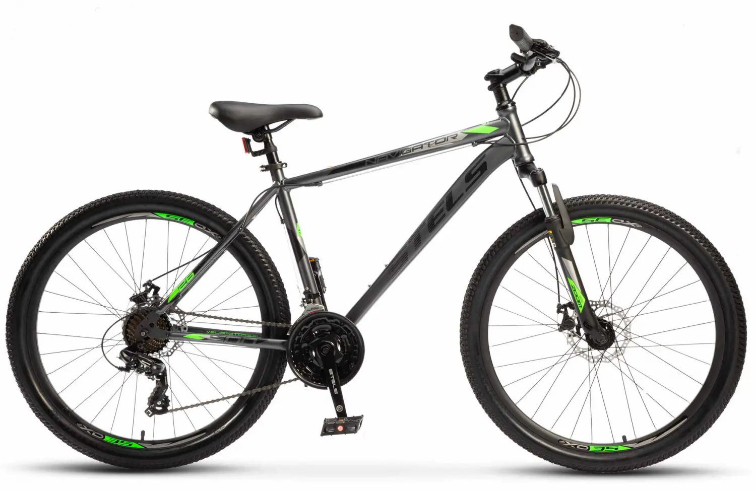 Велосипед Stels Navigator-500 MD 26 темно-серый 1