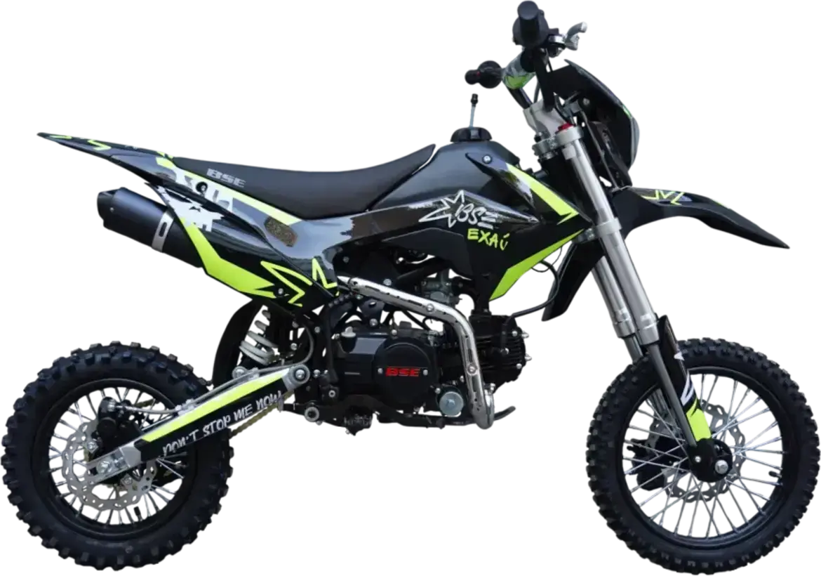 Мотоцикл BSE Exa SA 14/12 BEXAYH010CBH1 (зеленый) 1