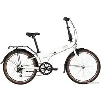 Велосипед Novatrack Vortex Alloy 6V 2024 24AFV.VORTEX.WT4 (белый) 1