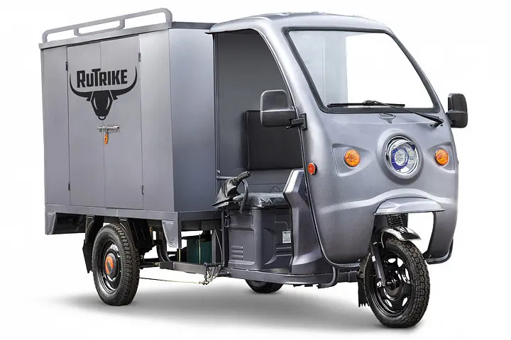 Грузовой электротрицикл Rutrike КАРГО 1800 60V1000W	Зеленый 1
