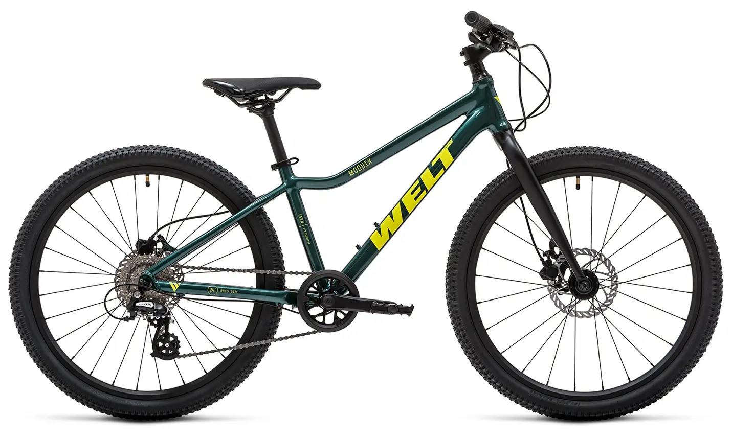 Велосипед Welt Moovix 2.0 24 HD 2025 (Emerald Green) 1