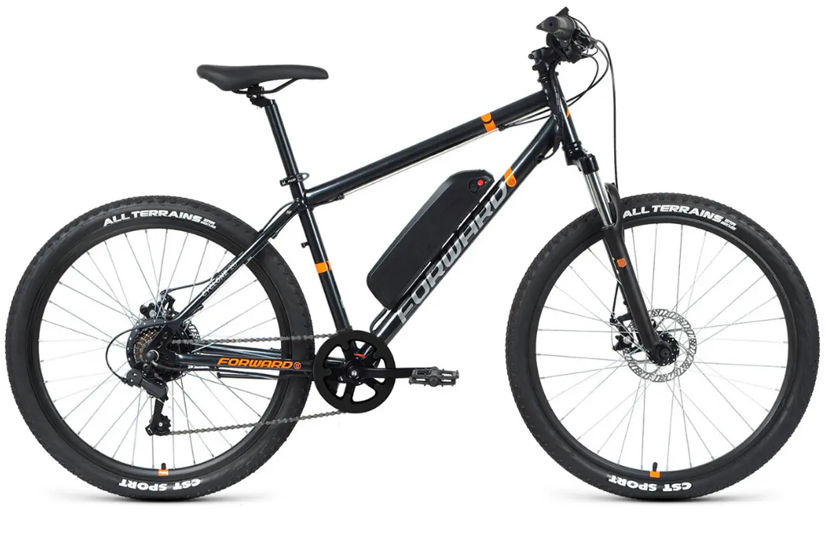 Электровелосипед E-Forward Cyclone Plus 26 E-500  темно-синий 1