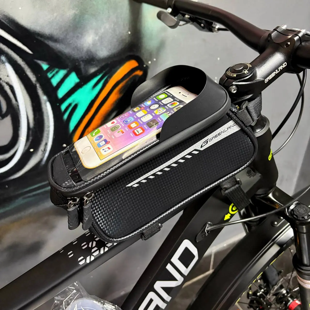 Велосипед Greenland Genesis K 29 черный-зеленый 1