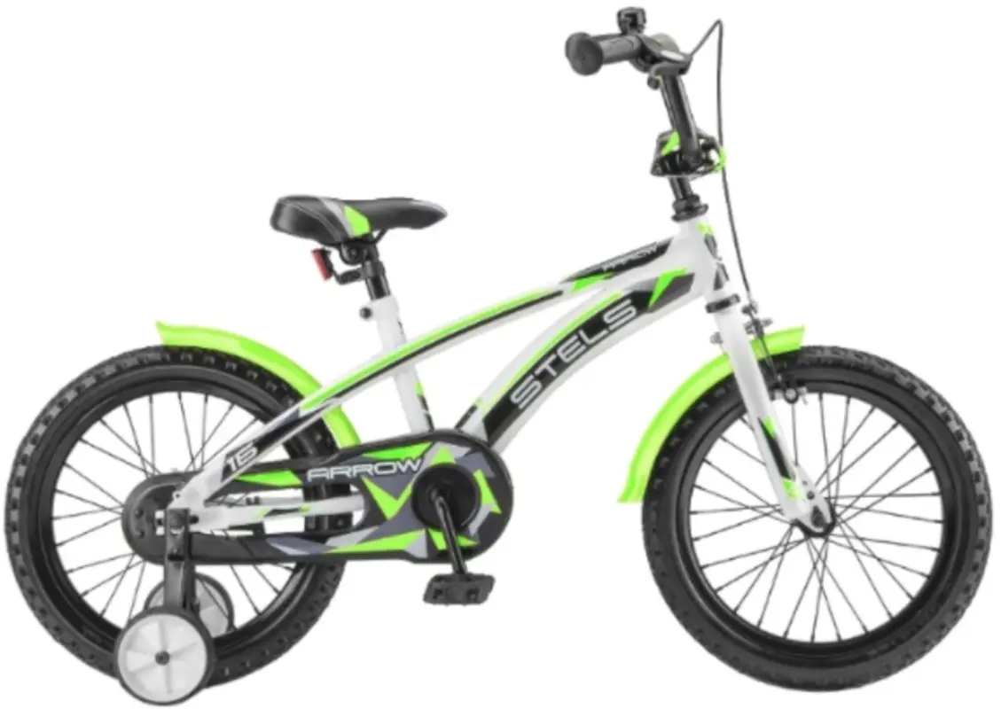 Stels Arrow 16" V020 белый/зеленый 1