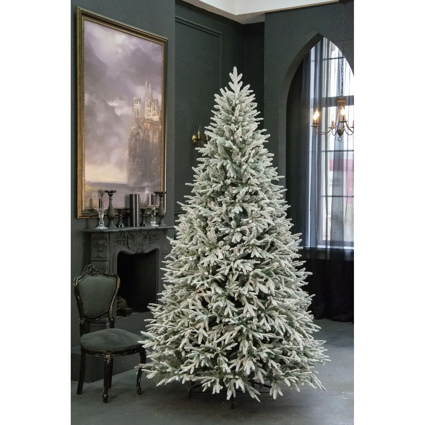 Елка искусственная Женева 240 см GrandCity 1