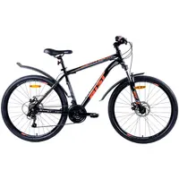 Велосипед AIST Quest Disc 26 р.18 2022 (черный/серый) 1