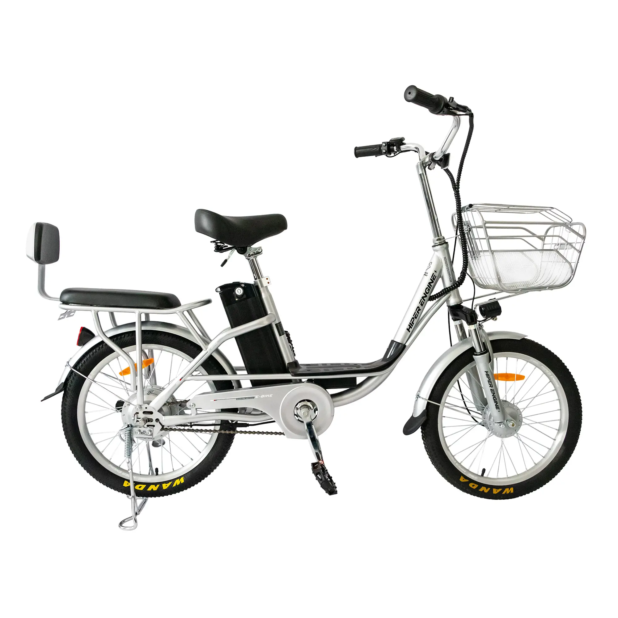 Электровелосипед HIPER ENGINE NOVA D2 SILVER 1