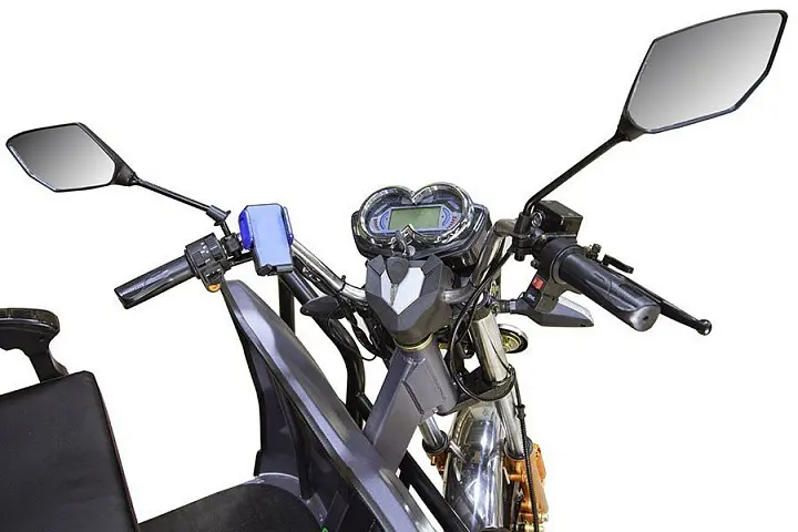 Грузовой электрический трицикл Rutrike Дукат 1500 60V 1000W синий 1