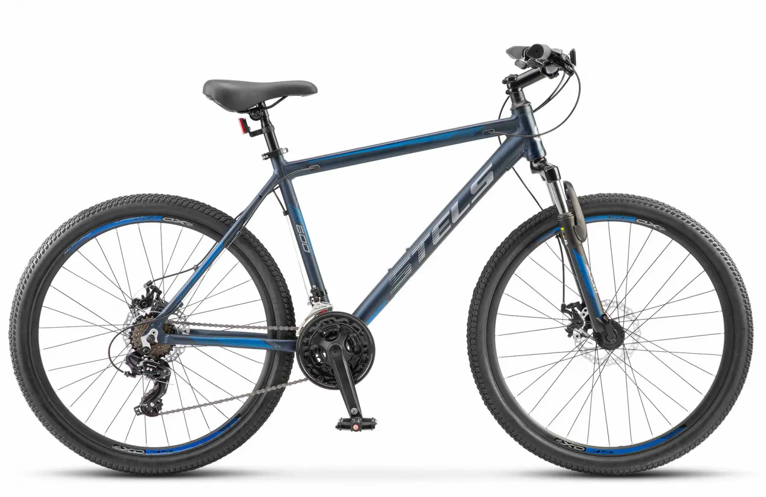 Велосипед Stels Navigator 600 MD 26 Матовый темно-серый 1