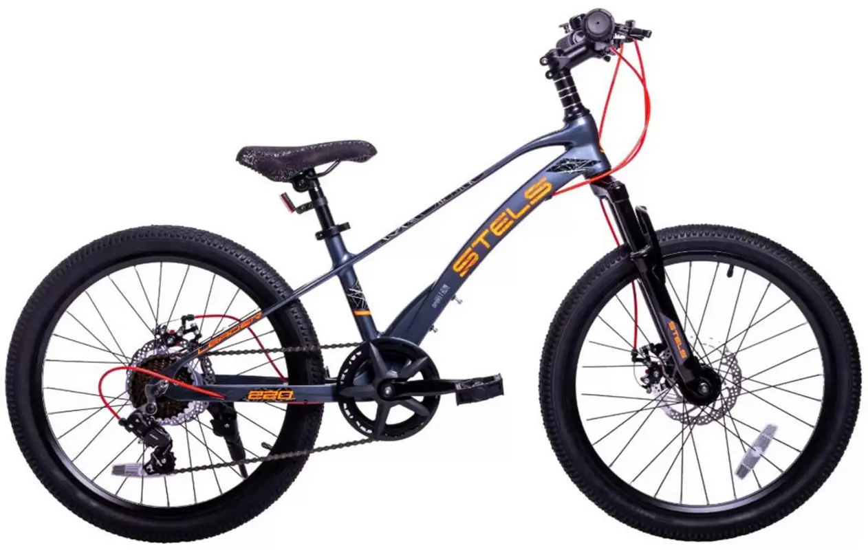 Детский велосипед Stels Leader 220 MD (серый/черный) 1