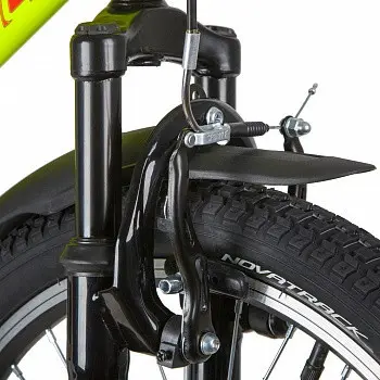 Детский велосипед Novatrack Shark 20 2020 20SS1V.SHARK.GN20 (зеленый) 2